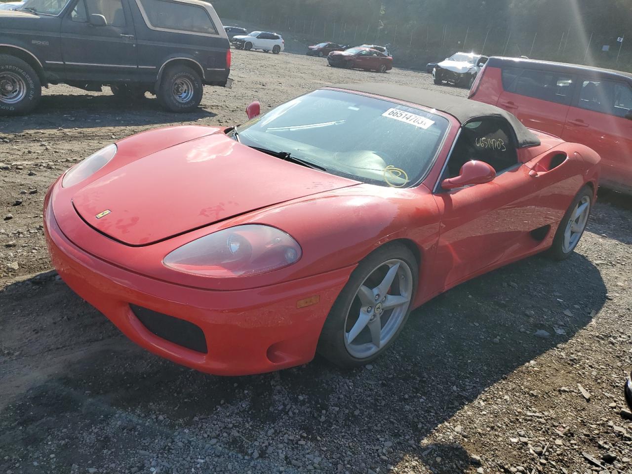 ZFFYT53AX10126395 2001 Ferrari 360 Spider