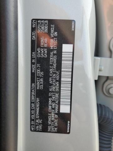 2022 VOLVO S60 B5 R-D 7JRL12TM4NG165781