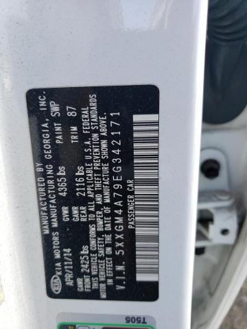 5XXGM4A79EG342171 KIA Optima Lx