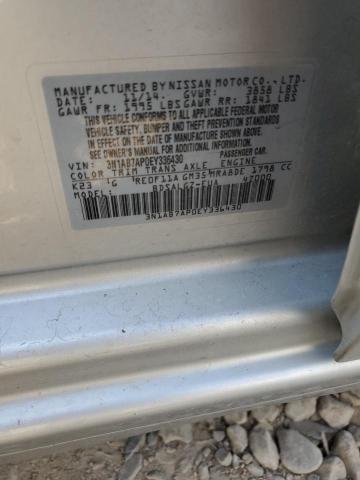 3N1AB7AP0EY336430 Nissan SENTRA S