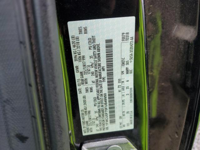 1FMCU0F70FUB49950 Ford ESCAPE S