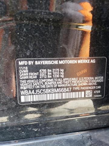 WBA4J5C58KBM66847 BMW 440i Gran Coupe