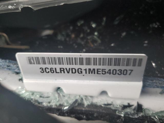 2021 Ram Promaster 2500 2500 High VIN: 3C6LRVDG1ME540307 Lot: 62770803