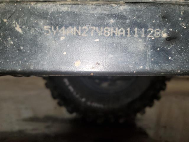 2022 YAMAHA YXE850 5Y4AN27Y8NA111286