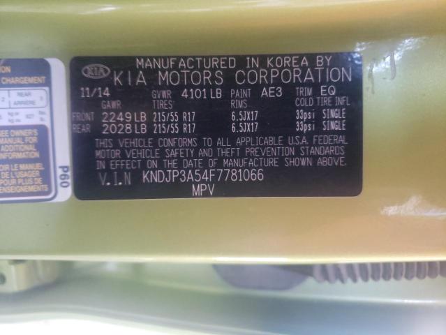 KNDJP3A54F7781066 KIA SOUL +
