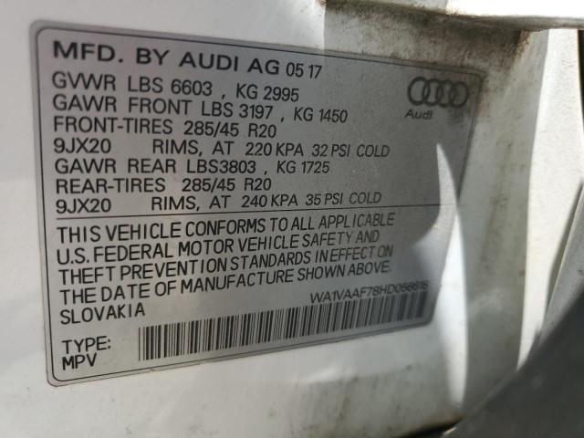 VIN WA1VAAF78HD056618 2017 Audi Q7, Prestige no.14