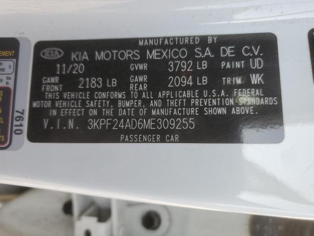  KIA FORTE 2021 Білий