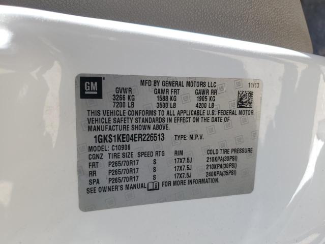 1GKS1KE04ER226513 GMC Yukon Xl C1500 Slt