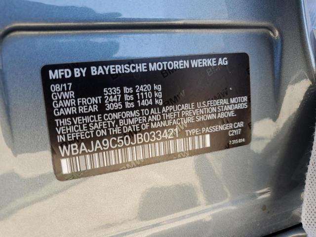 2018 BMW 530E - WBAJA9C50JB033421