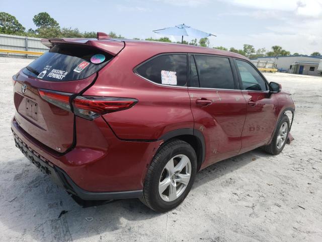 VIN 5TDZZRAH7LS513933 2020 Toyota Highlander, L no.3