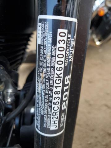 2016 HONDA VT750 C2B JH2RC5381GK600030