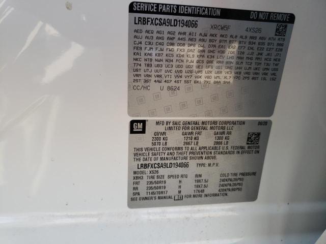 LRBFXCSA9LD194066 Buick Envision Essence