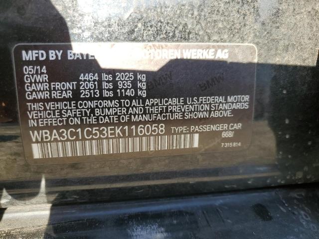 WBA3C1C53EK116058 BMW 328 I Sulev