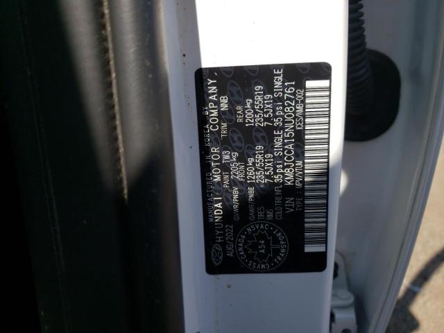 2022 HYUNDAI TUCSON LUX - KM8JCCA15NU082761
