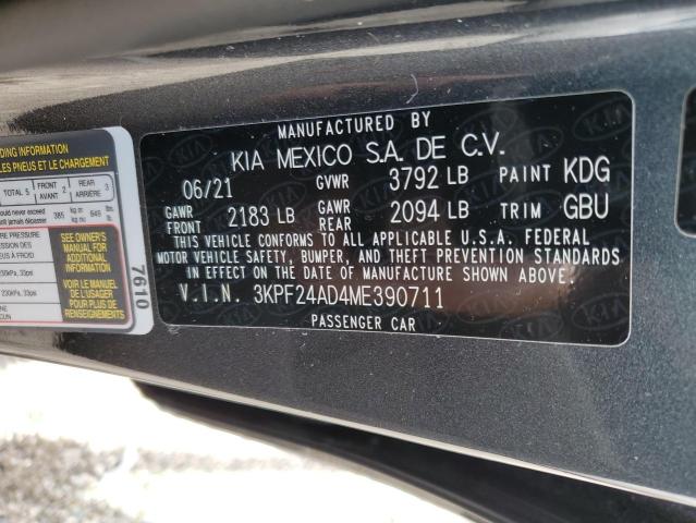 3KPF24AD4ME390711 Kia Forte FE 12