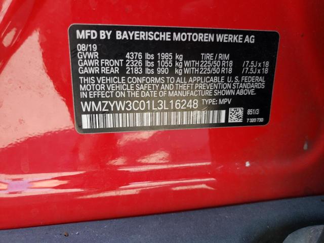 WMZYW3C01L3L16248 Mini COOPER COUNTRYMAN