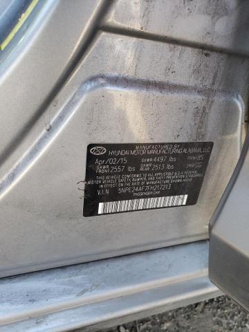 5NPE24AF7FH217213 Hyundai SONATA SE