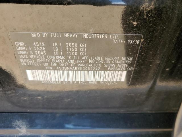 4S3BNAA68G3051242 Subaru Legacy 2.5i