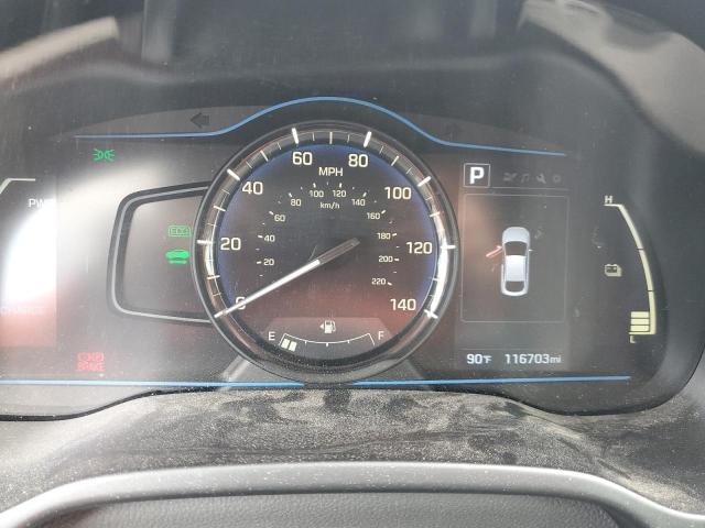 2017 HYUNDAI IONIQ BLUE - KMHC65LC5HU040945