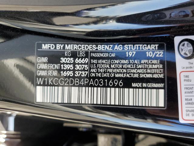 W1KCG2DB4PA031696 Mercedes-Benz Eqs Sedan 450+