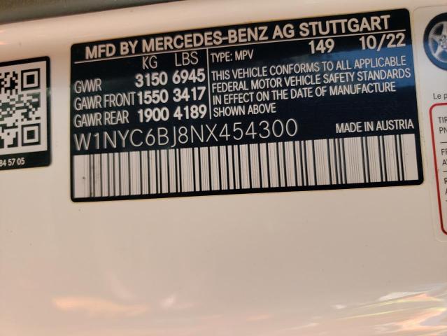 W1NYC6BJ8NX454300 Mercedes-Benz G 550