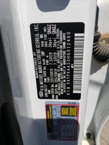 5XYPK4A53HG312460 KIA SORENTO SX