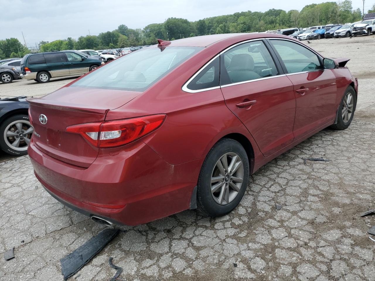 Lot #2754215162 2015 HYUNDAI SONATA SE