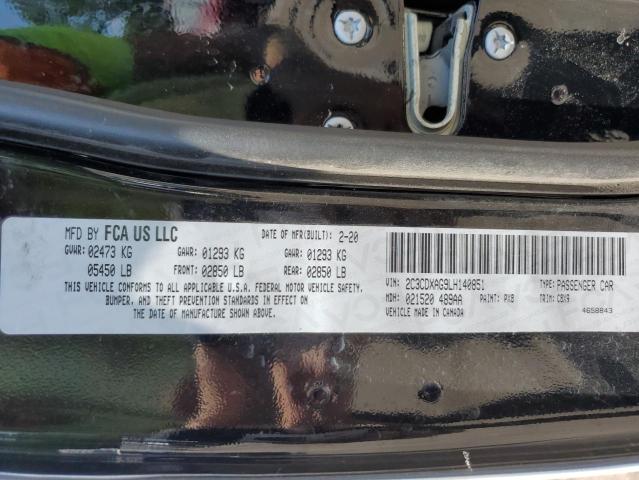 2020 DODGE CHARGER PO - 2C3CDXAG9LH140851