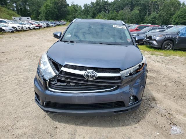 VIN 5TDDKRFH1ES041304 2014 Toyota Highlander, Limited no.5