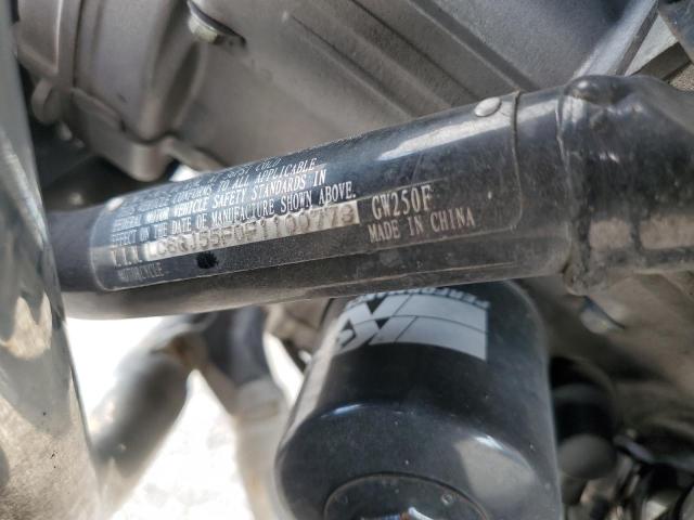 2015 SUZUKI GW250 - LC6GJ55F0F1100779