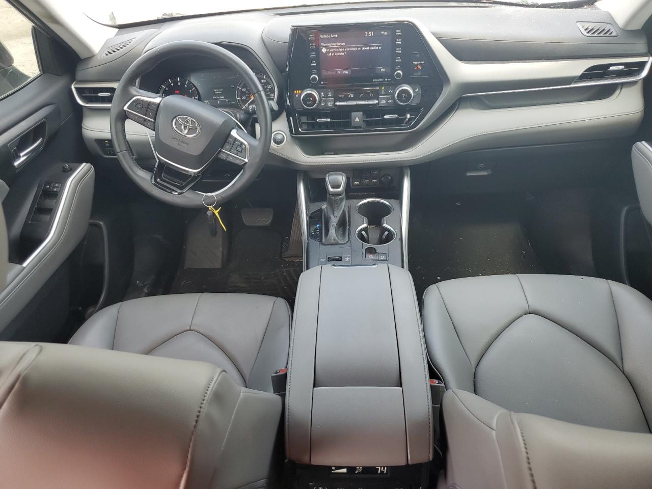 2021 TOYOTA HIGHLANDER 3.5L 6 , VIN: 5TDGZRAH6MS534216