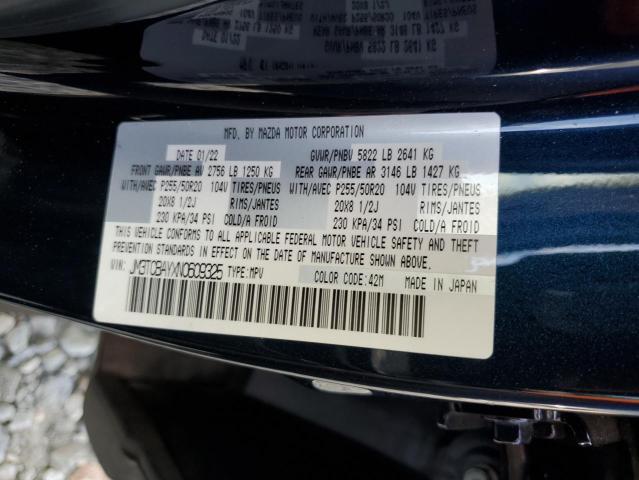 2022 MAZDA CX-9 TOURI - JM3TCBAYXN0609325