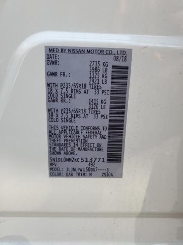 2019 INFINITI QX60 LUXE - 5N1DL0MM2KC513771
