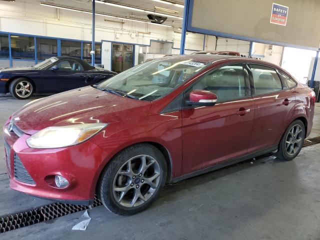 FORD FOCUS SE 2014 burgundy  gas 1FADP3F20EL264757 photo #1