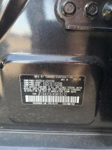 2019 SUBARU WRX PREMIU - JF1VA1C61K9816132