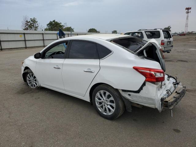 NISSAN SENTRA S 2019 white  gas 3N1AB7AP1KY240186 photo #3