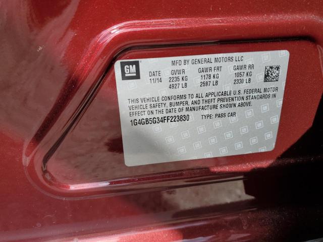 2015 BUICK LACROSSE - 1G4GB5G34FF223830