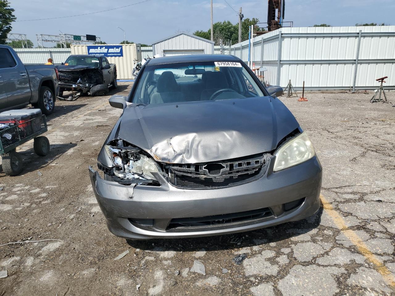 Lot #2915380022 2005 HONDA CIVIC LX