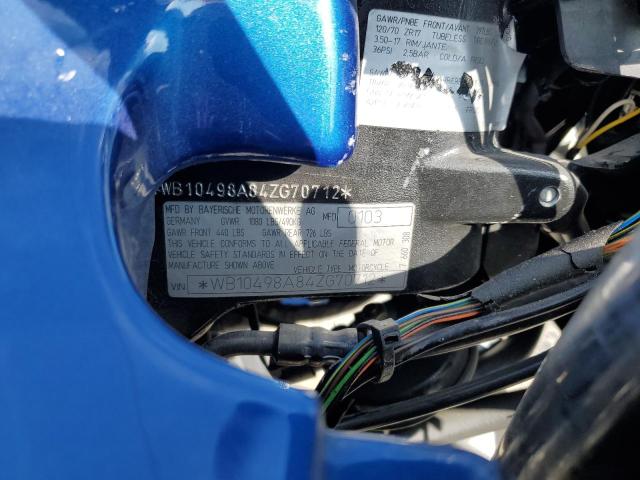 2004 BMW R1150 RS - WB10498A84ZG70712