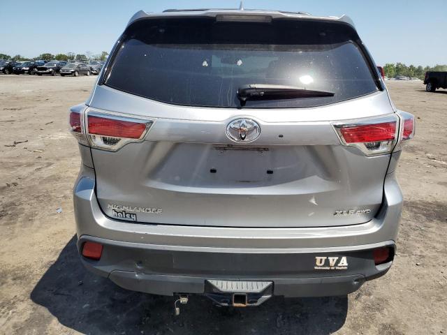 VIN 5TDJKRFH2ES012140 2014 Toyota Highlander, Xle no.6