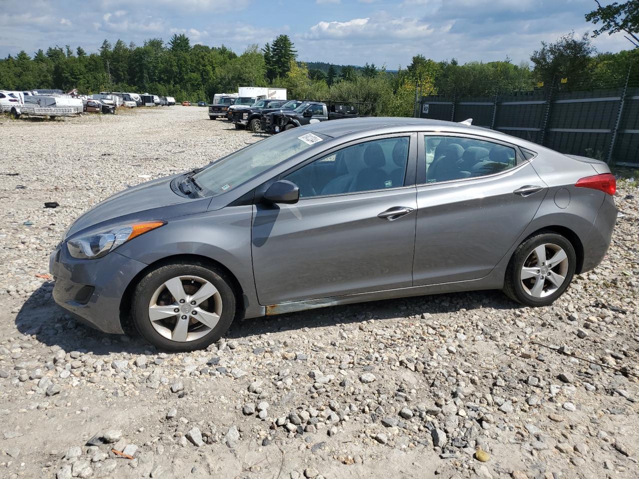 Lot #2874468817 2013 HYUNDAI ELANTRA GL