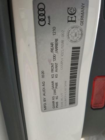 2020 AUDI S5 PRESTIG WAUB4CF57LA013499