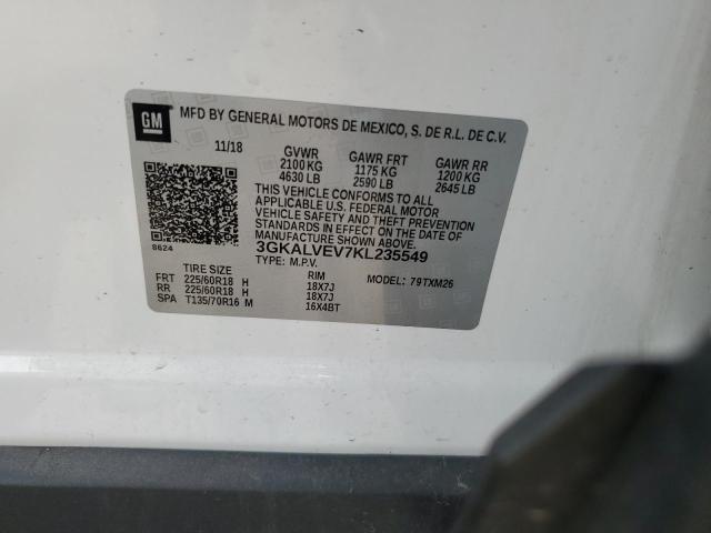 2019 GMC TERRAIN SL - 3GKALVEV7KL235549