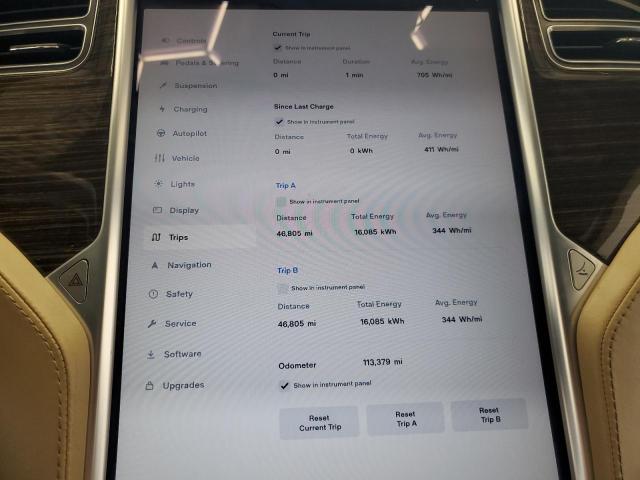 VIN 5YJSA1E17GF127806 2016 Tesla MODEL S no.9