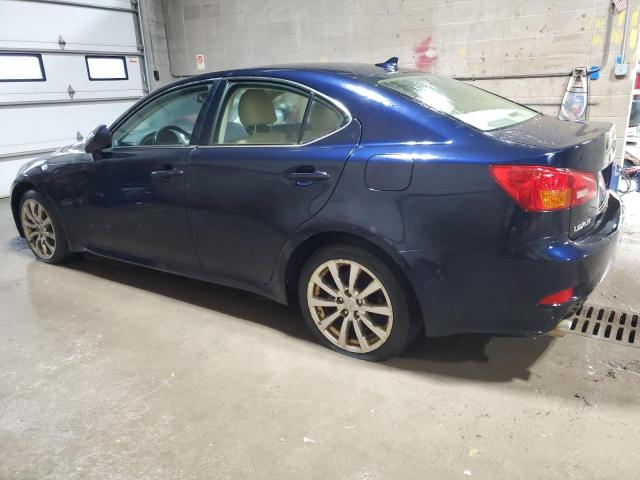 LEXUS IS 250 2008 blue  gas JTHCK262882025187 photo #3