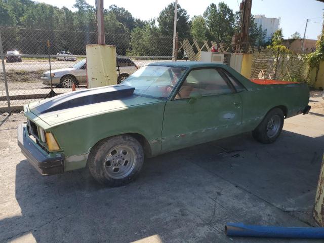 CHEVROLET EL CAMINO 1980 green   1W80KAD418693 photo #1