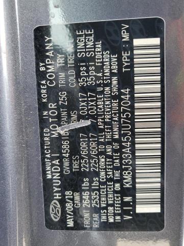 2018 HYUNDAI TUCSON SEL - KM8J33A45JU757044