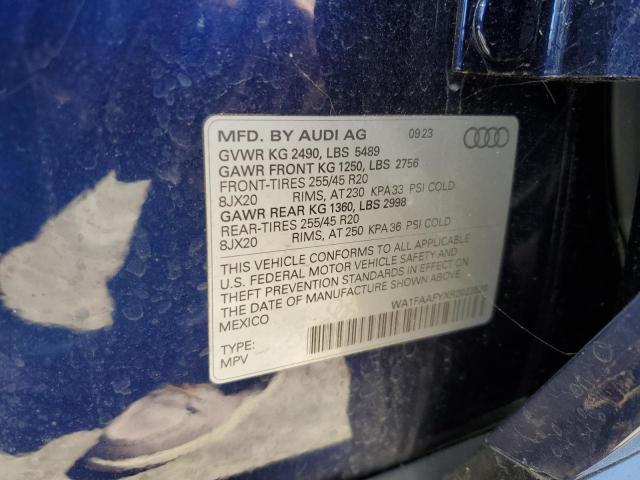 2024 AUDI Q5 PRESTIG WA1FAAFYXR2023520