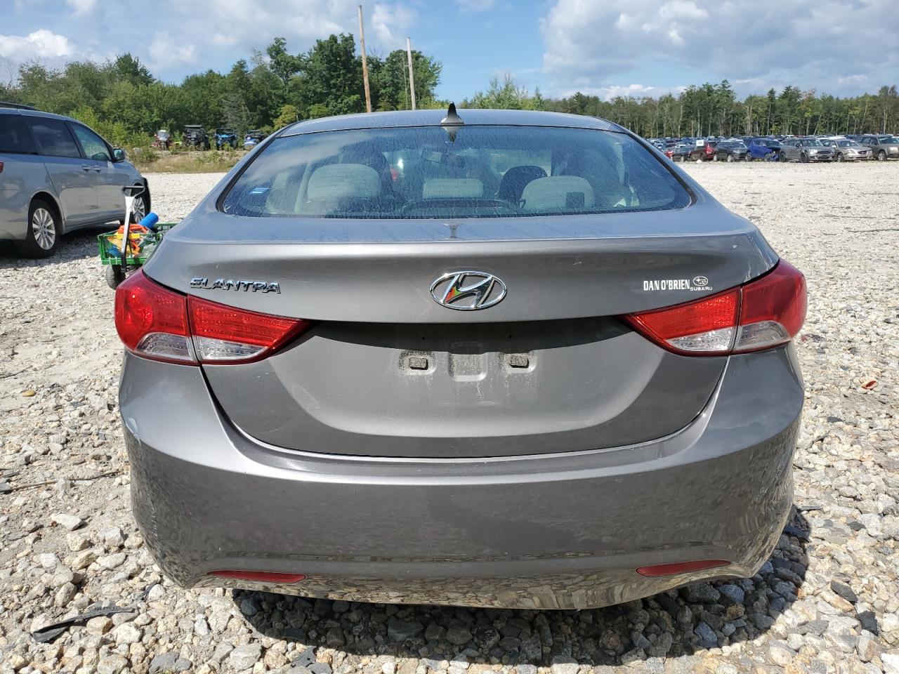 Lot #2874468817 2013 HYUNDAI ELANTRA GL