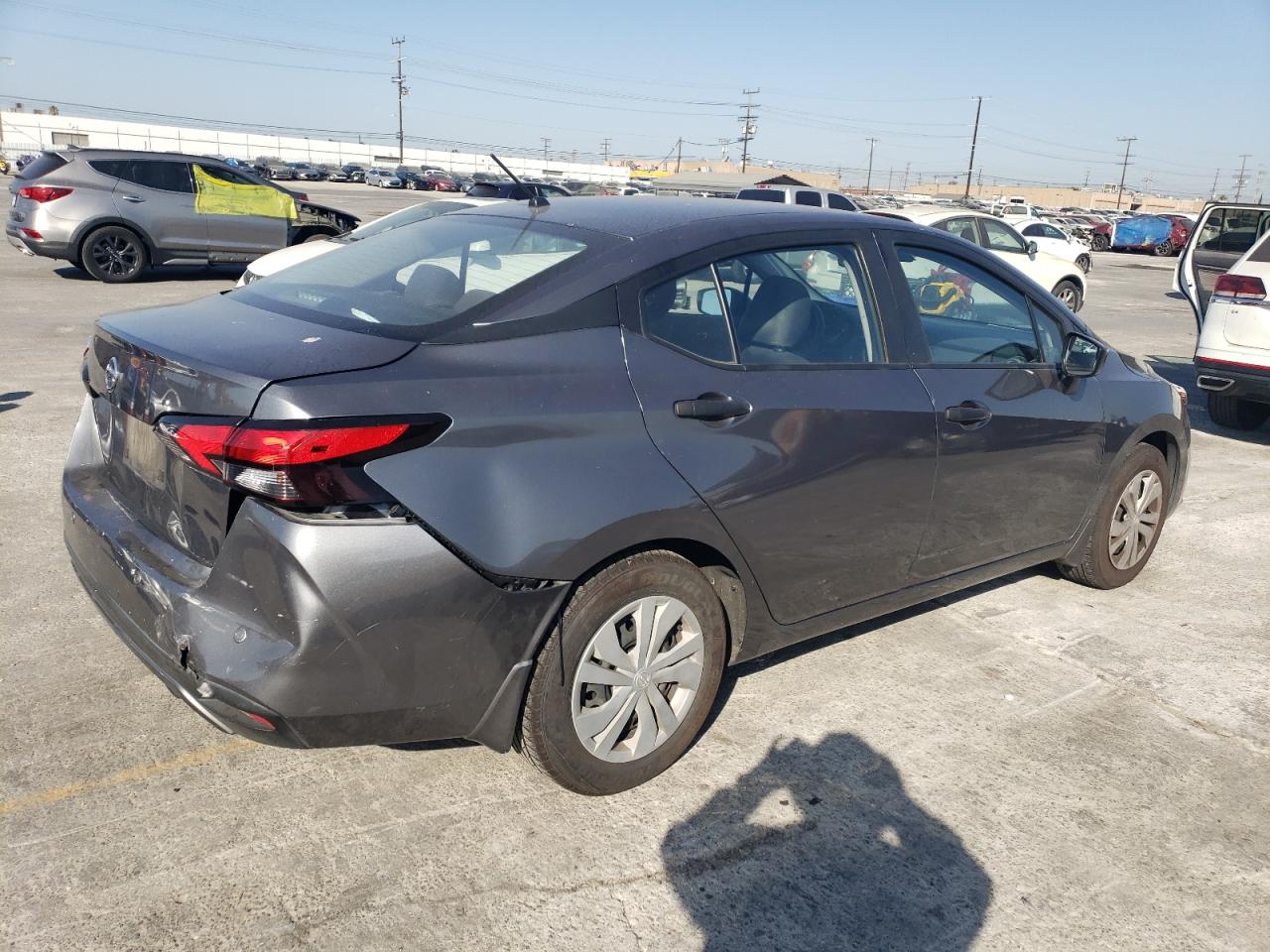 Lot #2989473571 2021 NISSAN VERSA S